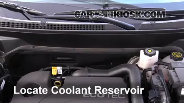 2018 Chevrolet Equinox LS 1.5L 4 Cyl. Turbo Coolant (Antifreeze) Add Coolant